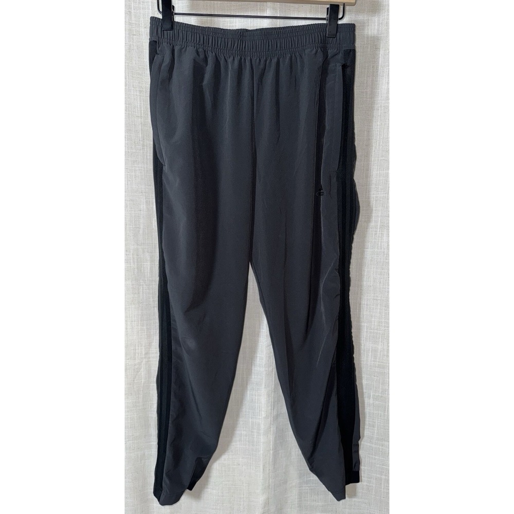 Adidas Men's M Athletic Pants Medium 88387 40312 Gray Black AeroReady